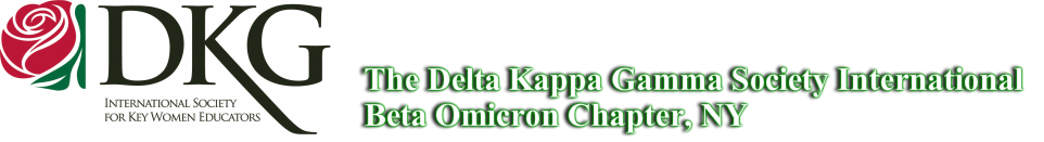 The Delta kappa Gamma Society International  Delta Kappa GammaBeta Omicron Chapter